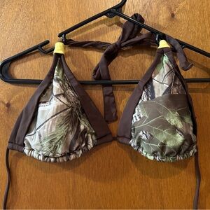 Realtree Camouflage Bikini Top